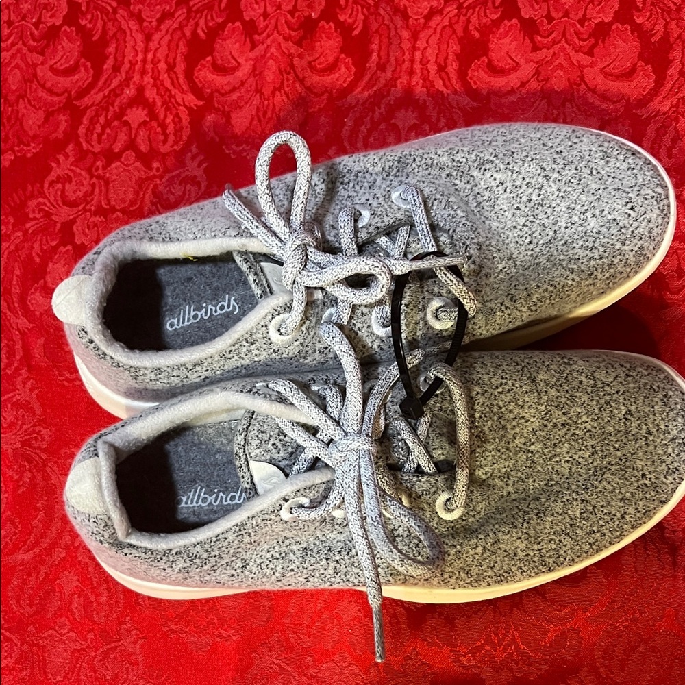 Allbirds Wool Runners Women's US 9 Heathered Gray Merino Wool Sneakers